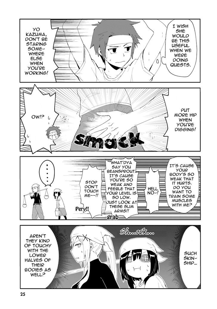 Kono Subarashii Sekai ni Nichijou wo! Chapter 2 page 7 - Chapter 2 : A Part-time Job in this Everyday Life!