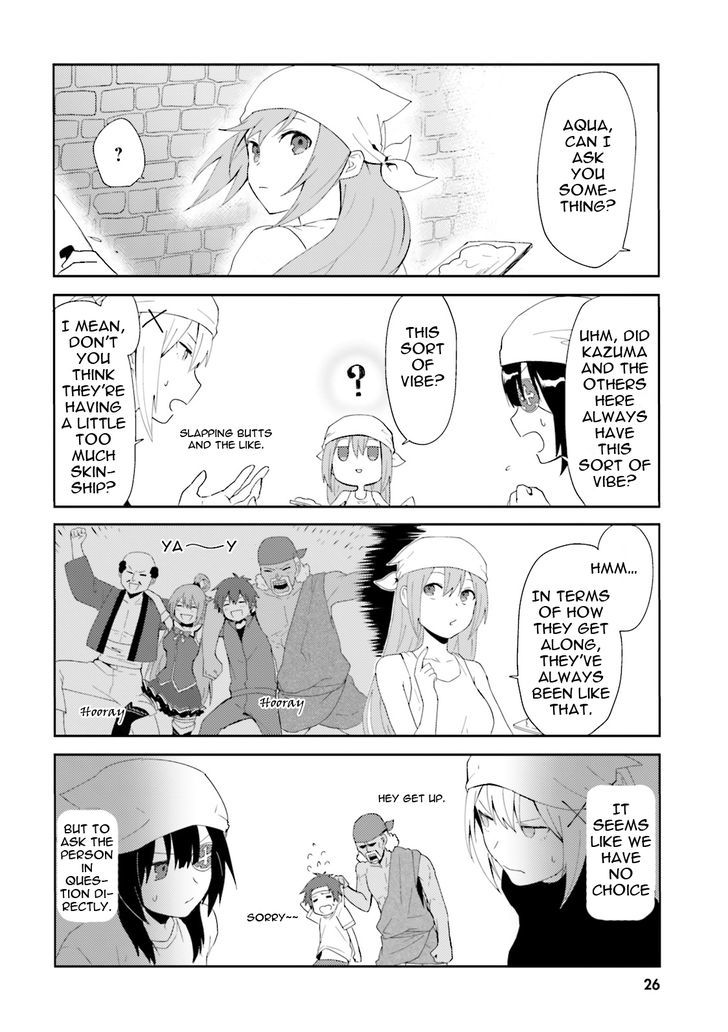 Kono Subarashii Sekai ni Nichijou wo! Chapter 2 page 8 - Chapter 2 : A Part-time Job in this Everyday Life!