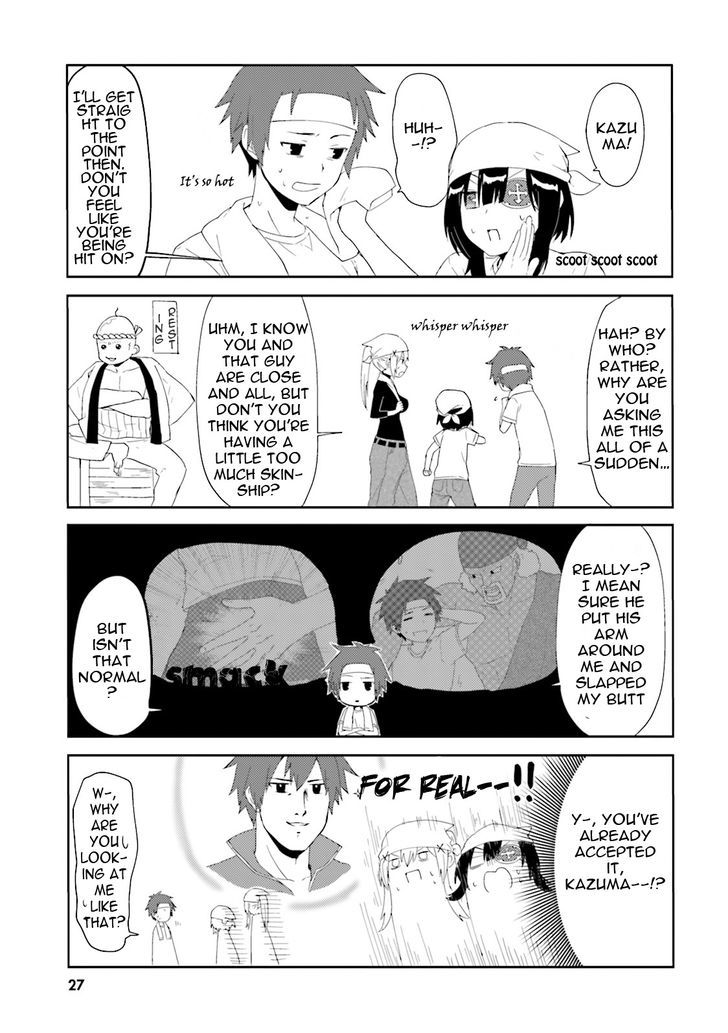 Kono Subarashii Sekai ni Nichijou wo! Chapter 2 page 9 - Chapter 2 : A Part-time Job in this Everyday Life!