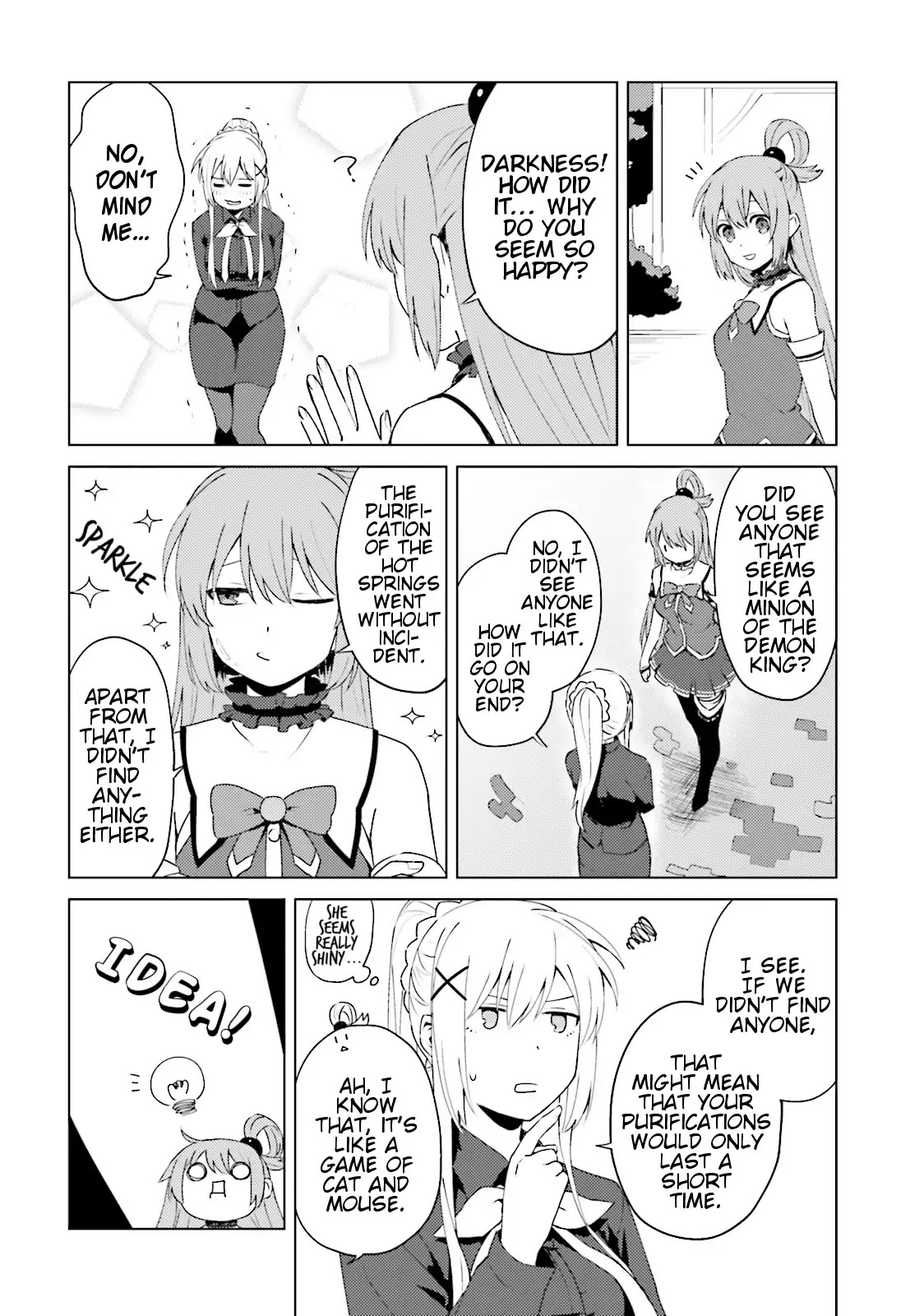 Kono Subarashii Sekai ni Nichijou wo! Chapter 21 page 8 - Chapter 21: Purification in This Everyday Life!