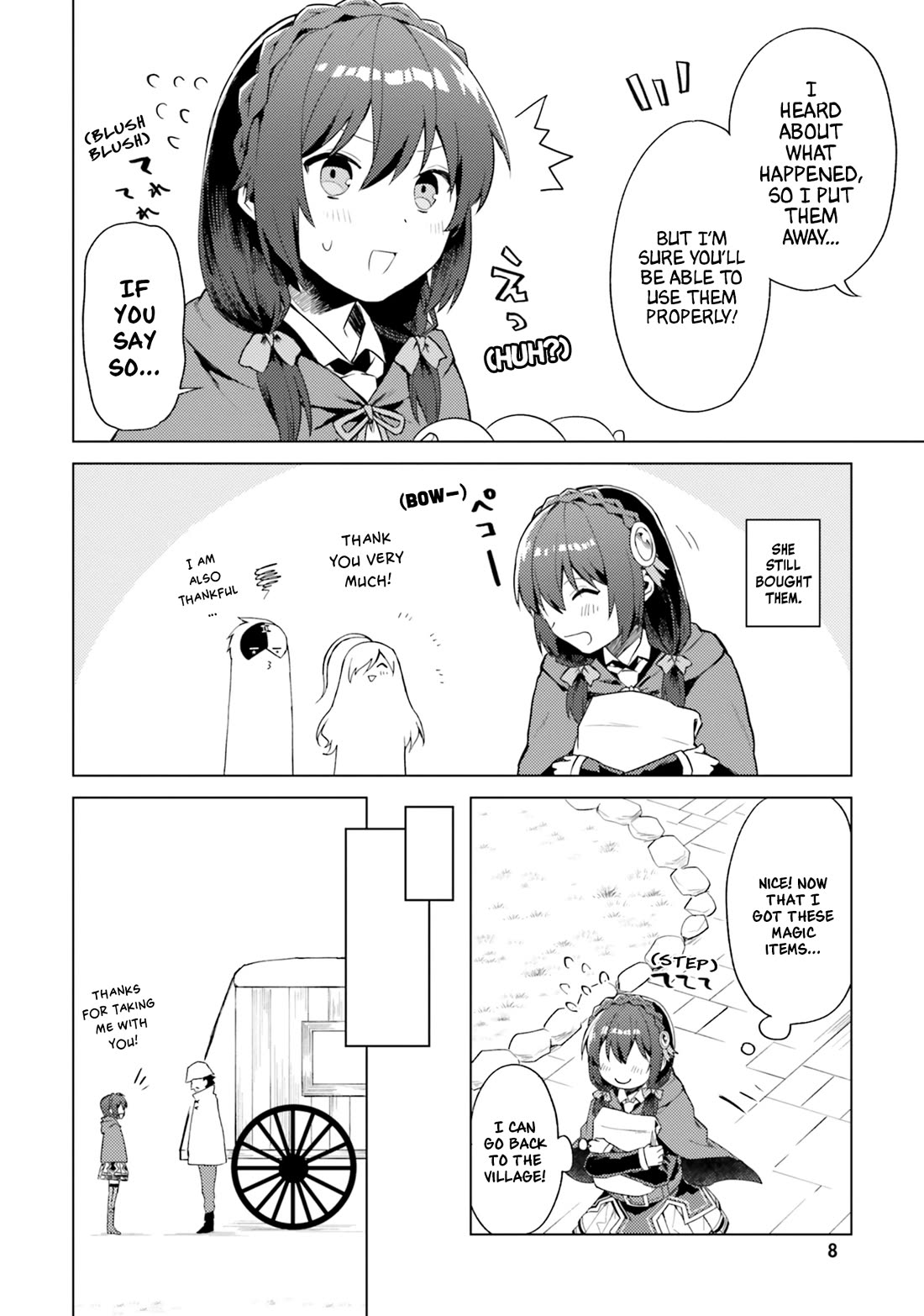 Kono Subarashii Sekai ni Nichijou wo! Chapter 22 page 8 - Chapter 22: Homecoming in this everyday life!