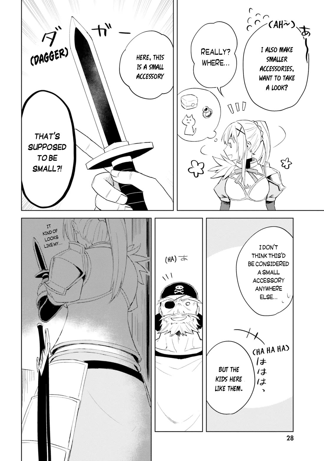 Kono Subarashii Sekai ni Nichijou wo! Chapter 23 page 11 - Chapter 23: A blacksmith in this everyday life!