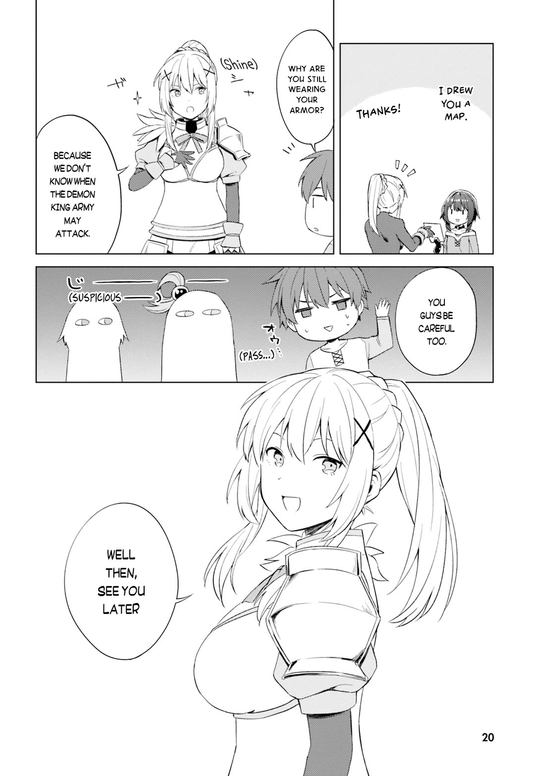 Kono Subarashii Sekai ni Nichijou wo! Chapter 23 page 3 - Chapter 23: A blacksmith in this everyday life!