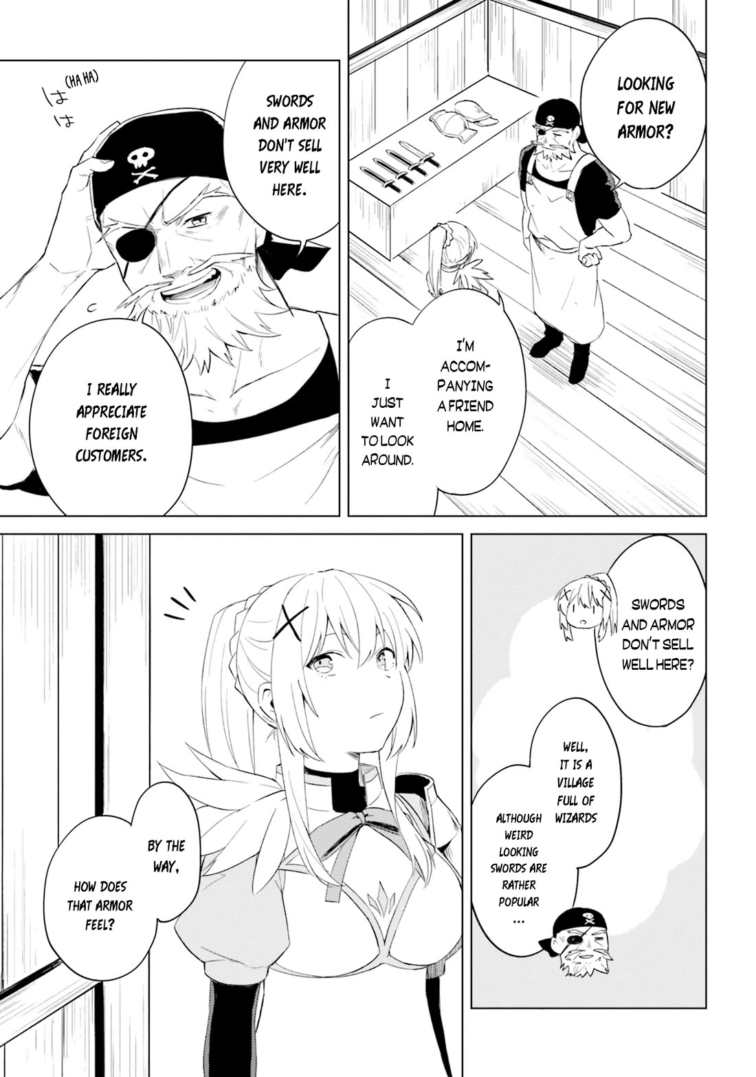 Kono Subarashii Sekai ni Nichijou wo! Chapter 23 page 6 - Chapter 23: A blacksmith in this everyday life!