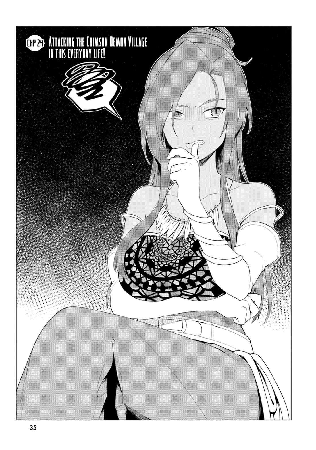 Kono Subarashii Sekai ni Nichijou wo! Chapter 24 page 4 - Chapter 24: Attacking the Crimson Demon Village in this everyday life!