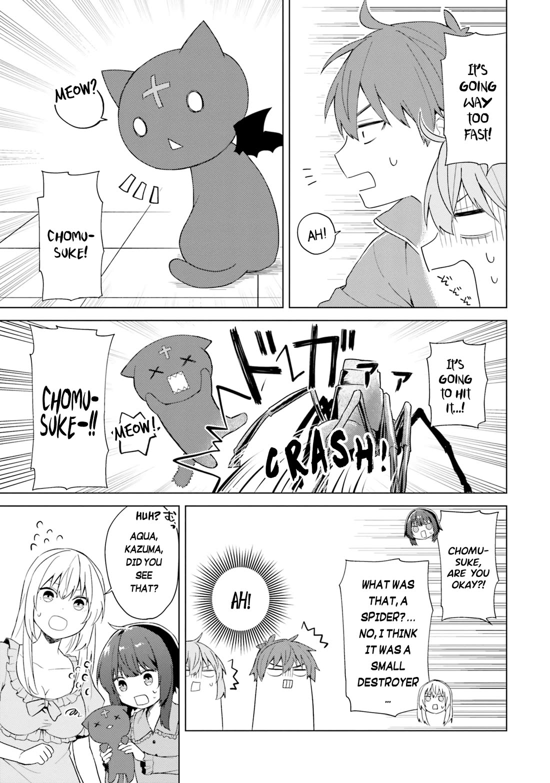 Kono Subarashii Sekai ni Nichijou wo! Chapter 26 page 10 - Chapter 26: A Mini-Destroyer in This Everyday Life!