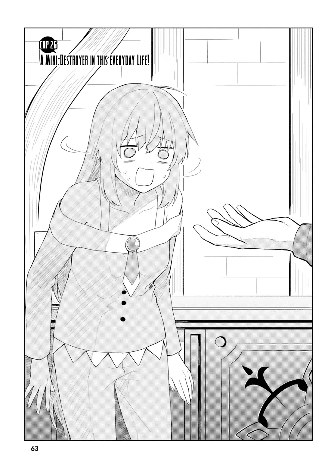 Kono Subarashii Sekai ni Nichijou wo! Chapter 26 page 4 - Chapter 26: A Mini-Destroyer in This Everyday Life!