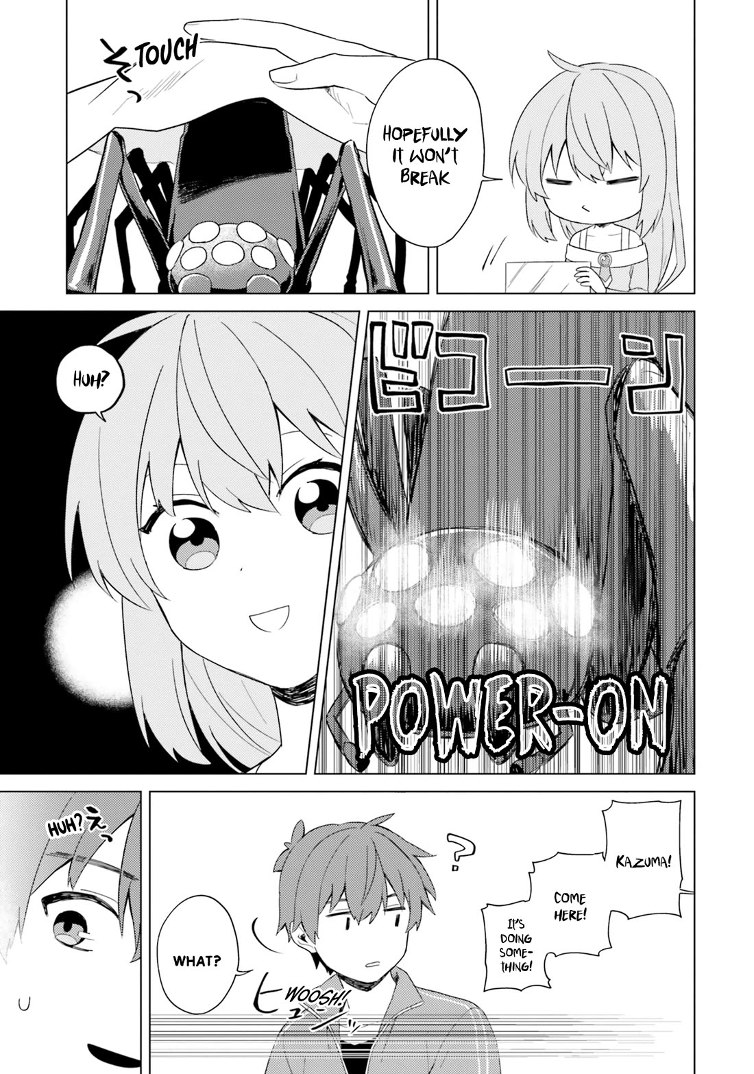 Kono Subarashii Sekai ni Nichijou wo! Chapter 26 page 8 - Chapter 26: A Mini-Destroyer in This Everyday Life!