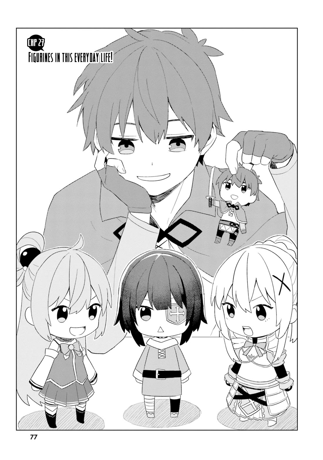 Kono Subarashii Sekai ni Nichijou wo! Chapter 27 page 4 - Chapter 27: Figurines in This Everyday Life!