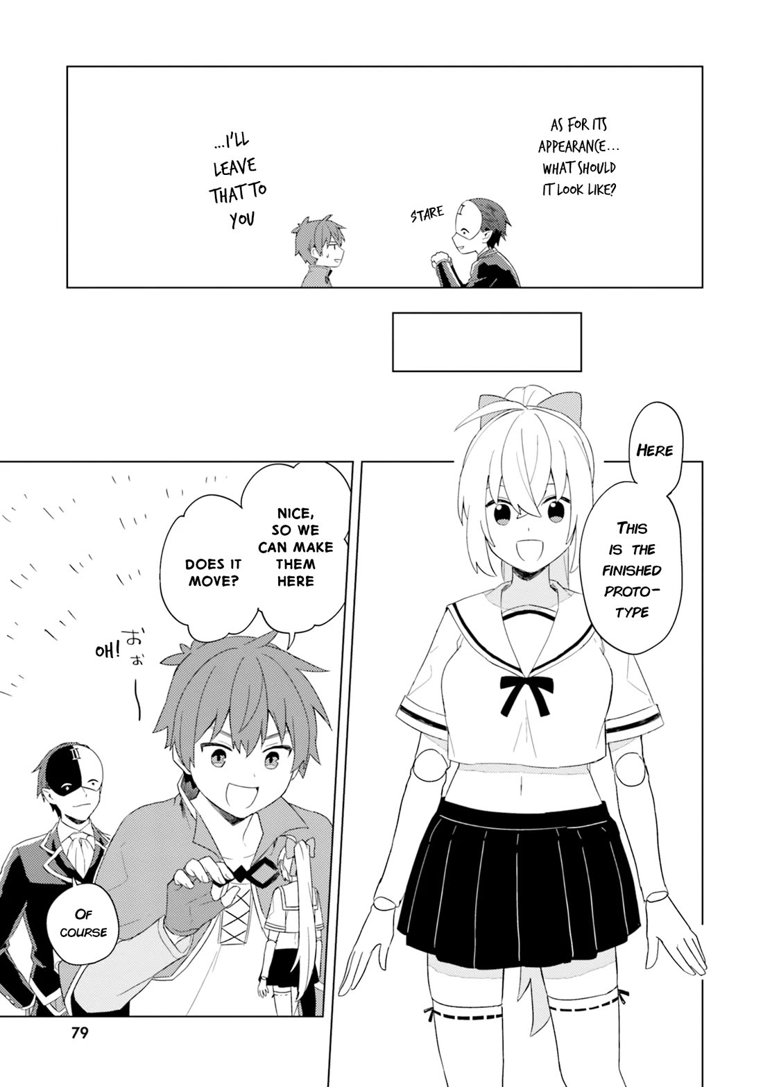 Kono Subarashii Sekai ni Nichijou wo! Chapter 27 page 6 - Chapter 27: Figurines in This Everyday Life!