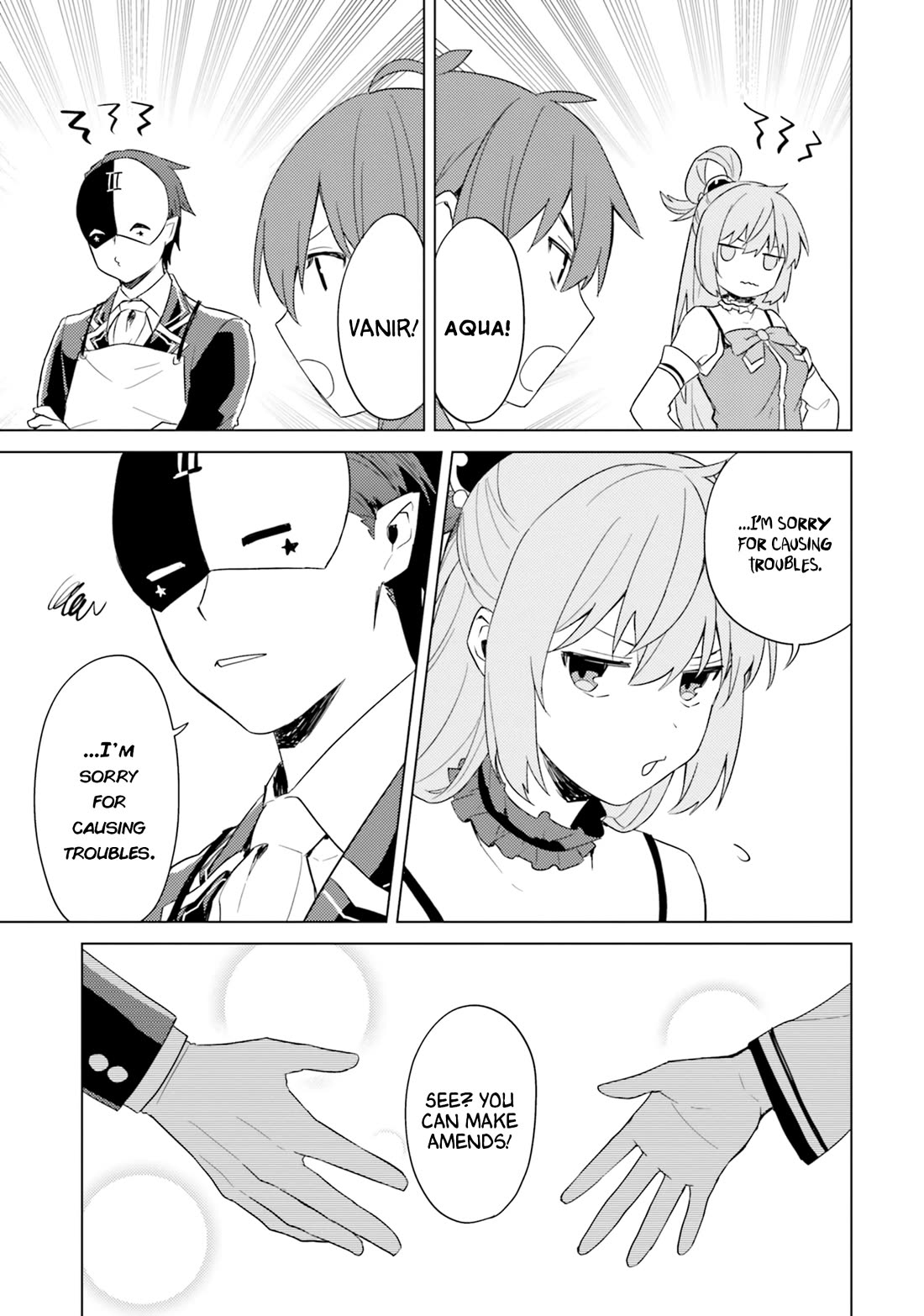 Kono Subarashii Sekai ni Nichijou wo! Chapter 28 page 12 - Chapter 28: Making Amends in This Everyday Life!