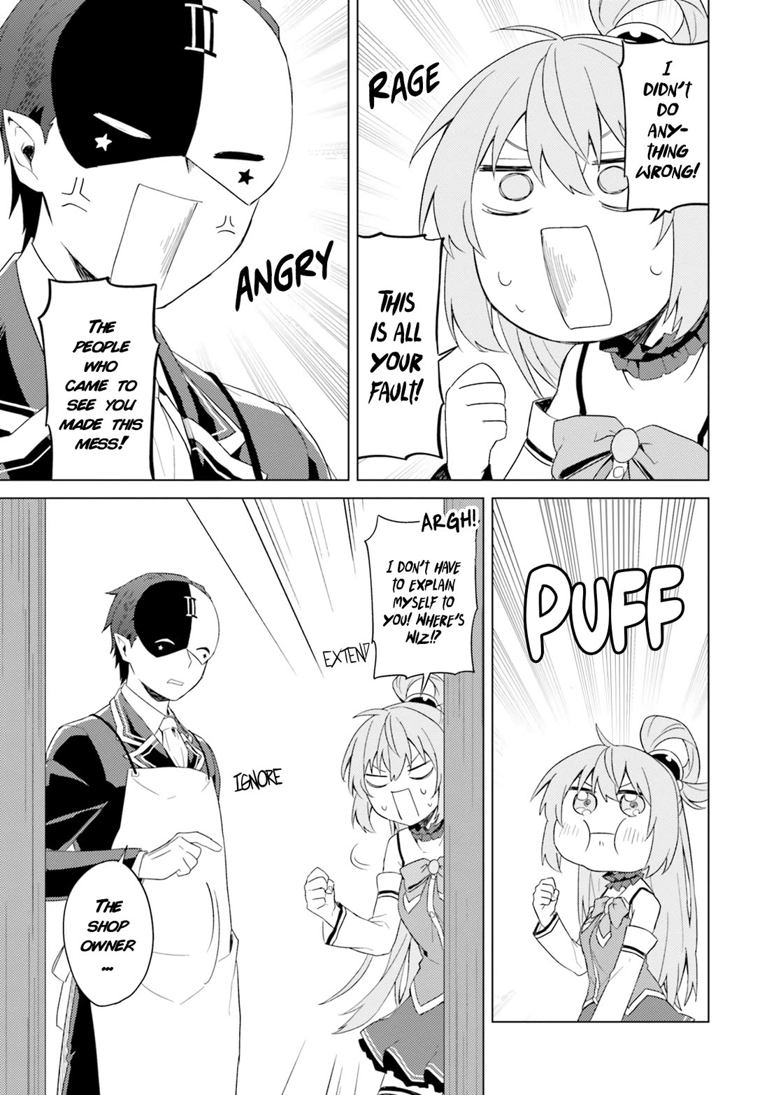 Kono Subarashii Sekai ni Nichijou wo! Chapter 28 page 8 - Chapter 28: Making Amends in This Everyday Life!