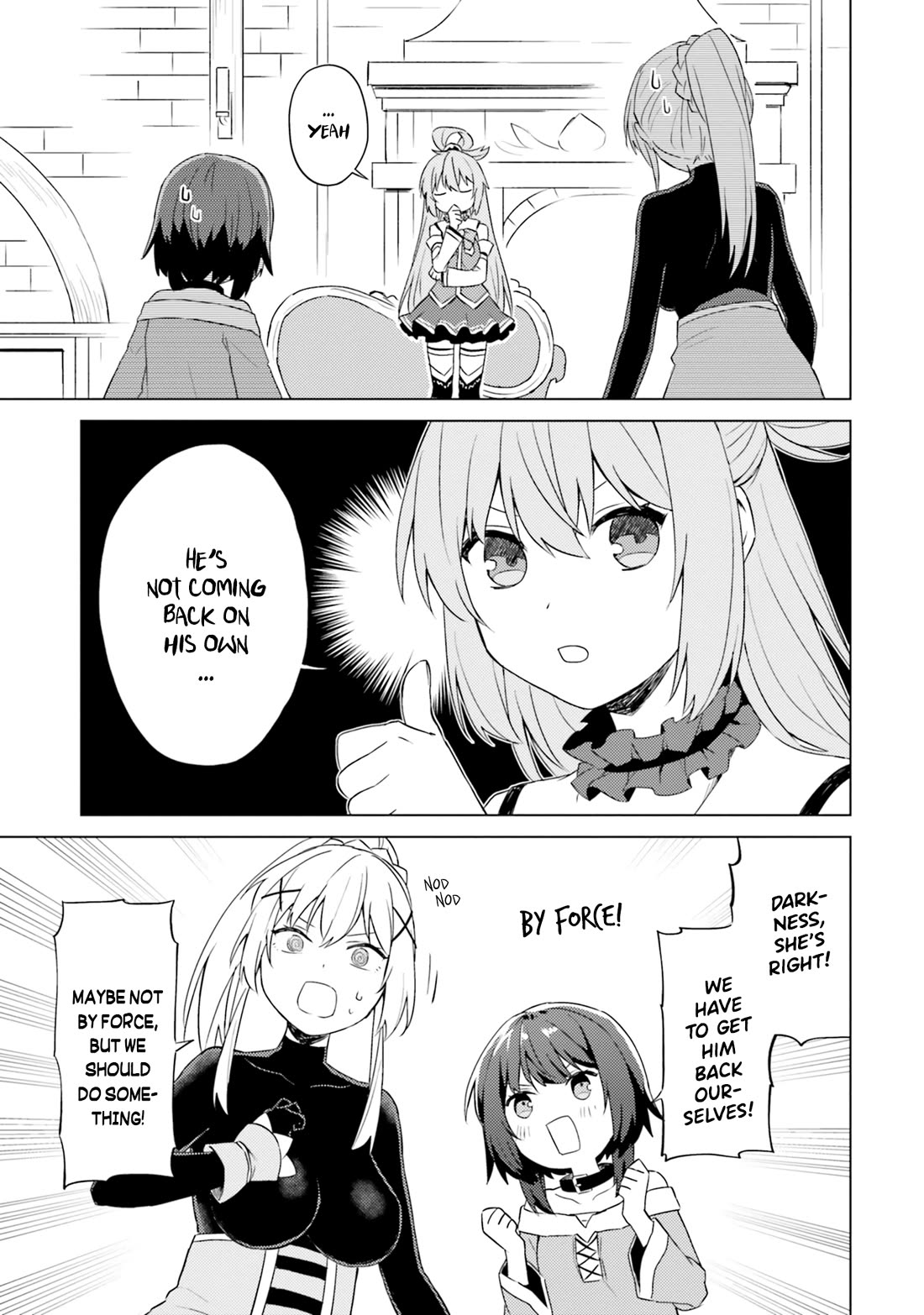 Kono Subarashii Sekai ni Nichijou wo! Chapter 29 page 12 - Chapter 29: Going Back Home in This Everyday Life!