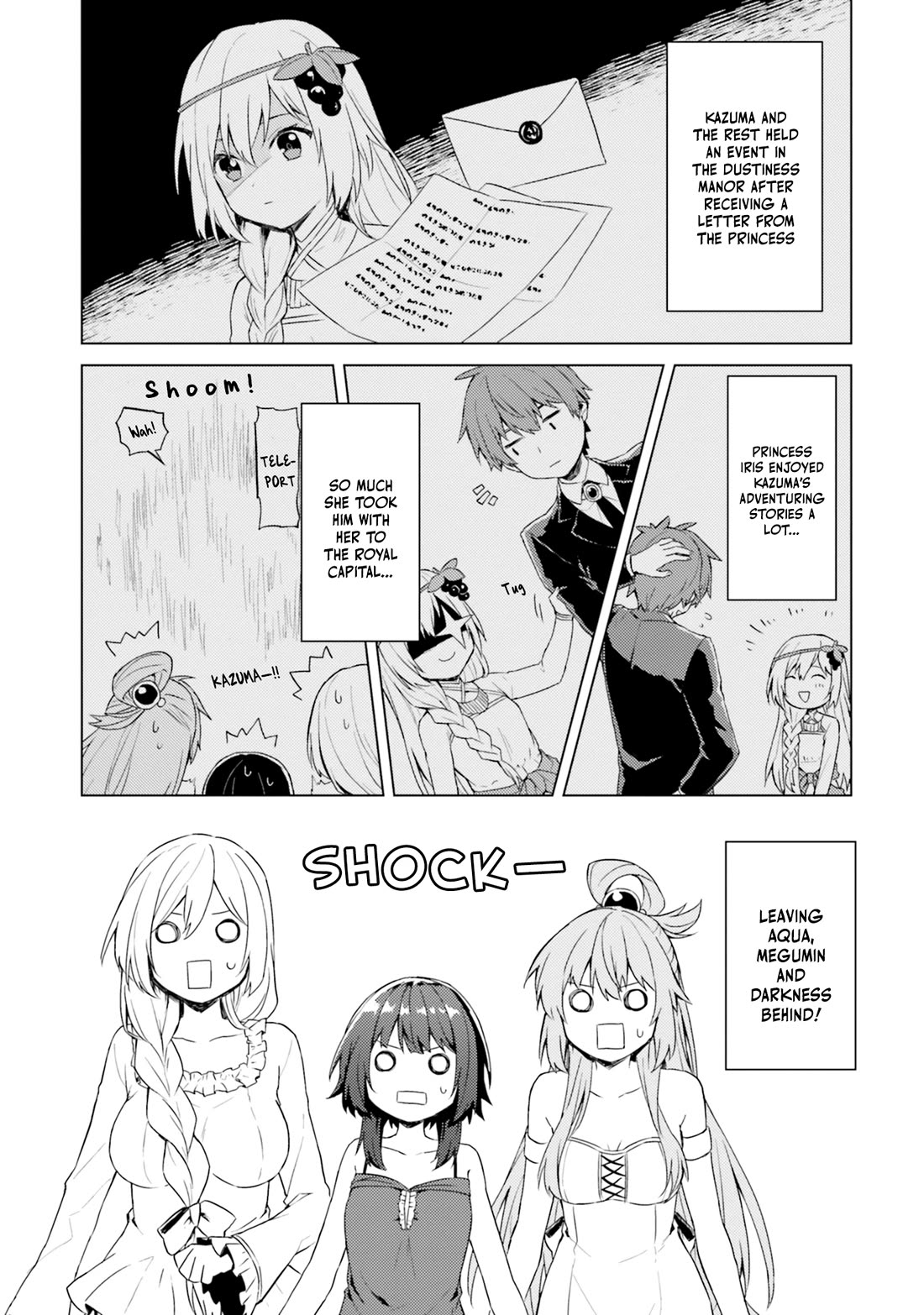 Kono Subarashii Sekai ni Nichijou wo! Chapter 29 page 2 - Chapter 29: Going Back Home in This Everyday Life!