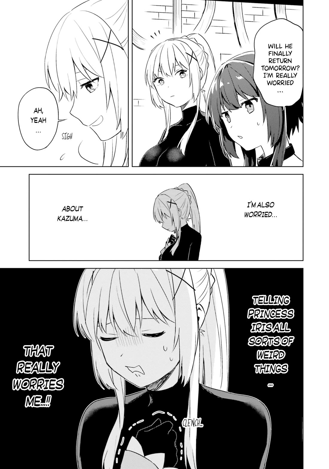 Kono Subarashii Sekai ni Nichijou wo! Chapter 29 page 8 - Chapter 29: Going Back Home in This Everyday Life!