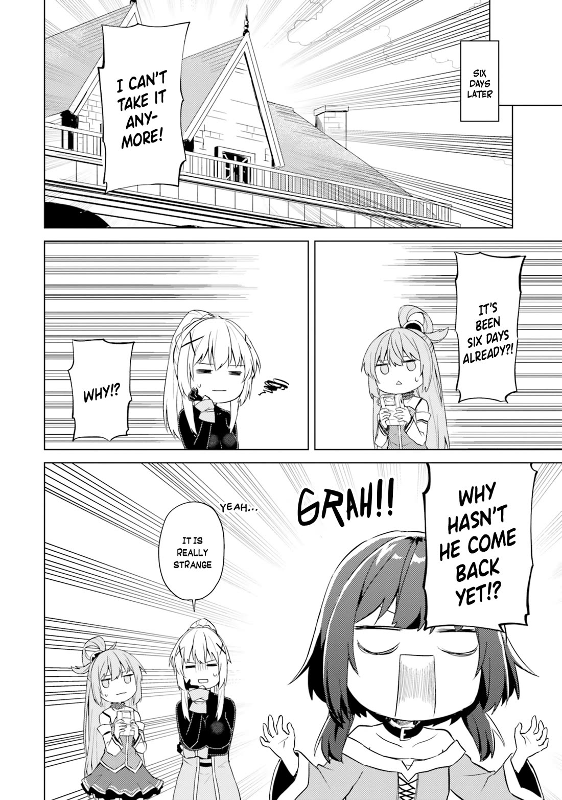 Kono Subarashii Sekai ni Nichijou wo! Chapter 29 page 9 - Chapter 29: Going Back Home in This Everyday Life!