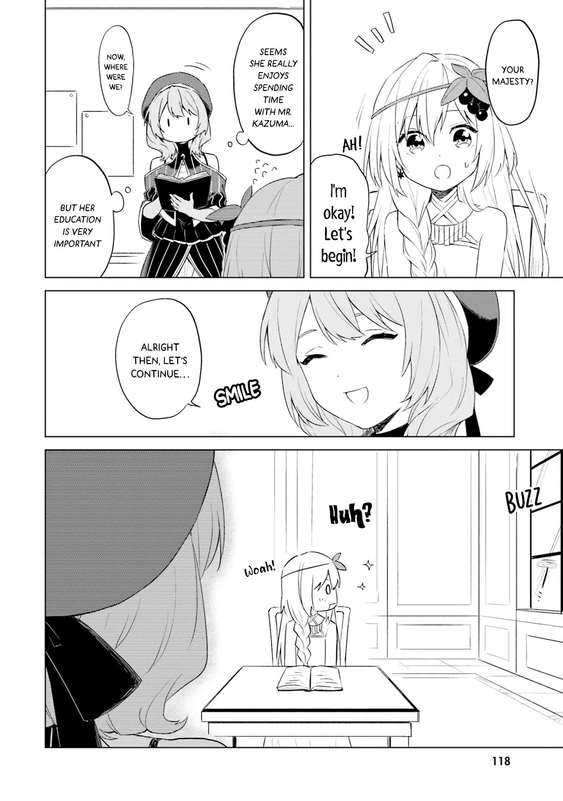 Kono Subarashii Sekai ni Nichijou wo! Chapter 30 page 3 - Chapter 30: Taking A Break in This Everyday Life!