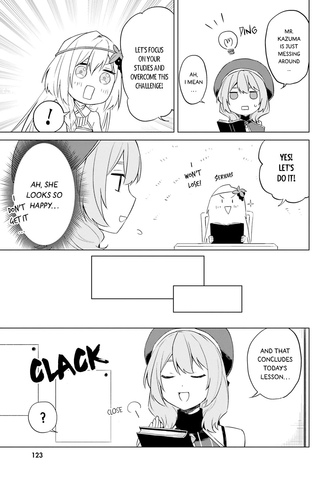 Kono Subarashii Sekai ni Nichijou wo! Chapter 30 page 8 - Chapter 30: Taking A Break in This Everyday Life!