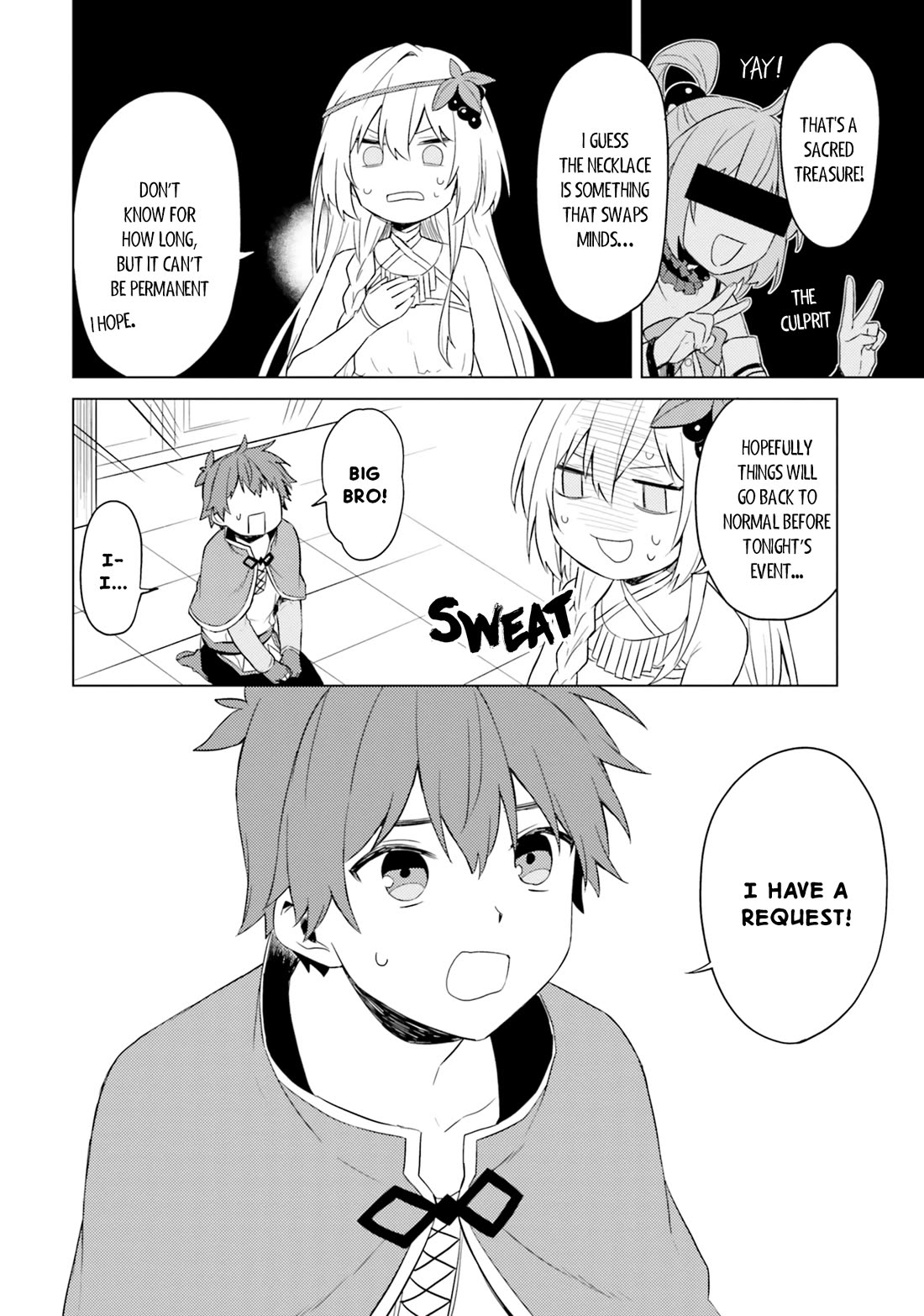 Kono Subarashii Sekai ni Nichijou wo! Chapter 31 page 3 - Chapter 31: Body Swapping in This Everyday Life!