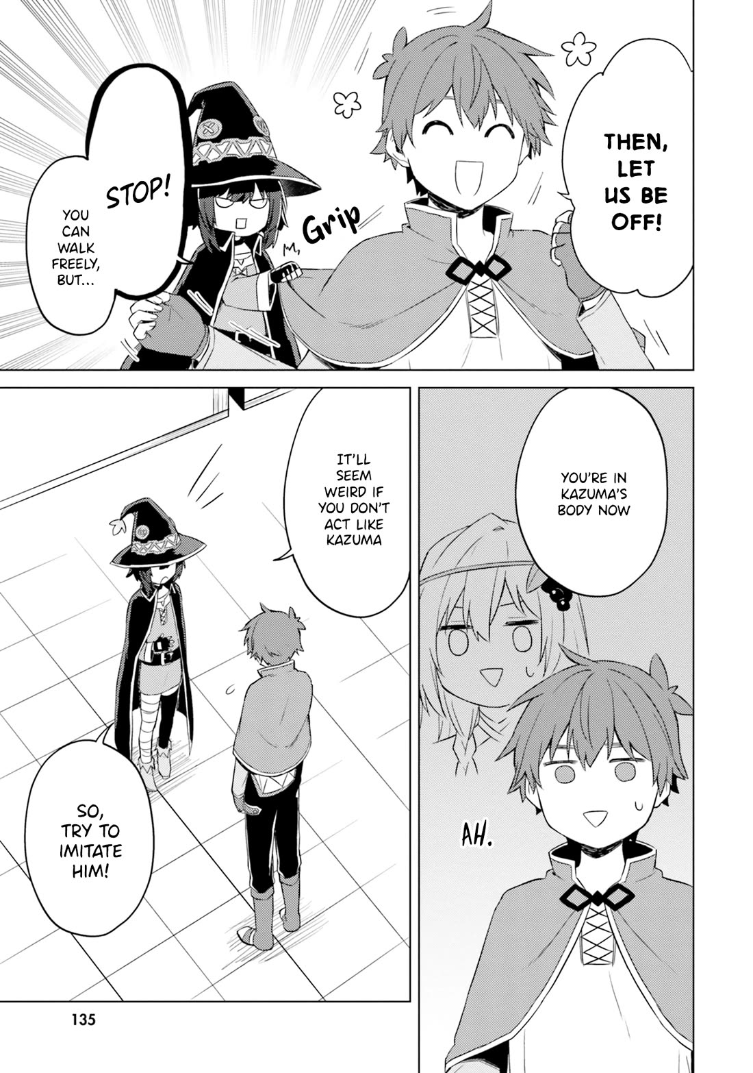 Kono Subarashii Sekai ni Nichijou wo! Chapter 31 page 6 - Chapter 31: Body Swapping in This Everyday Life!