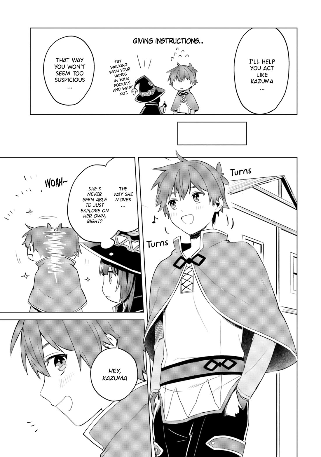 Kono Subarashii Sekai ni Nichijou wo! Chapter 31 page 8 - Chapter 31: Body Swapping in This Everyday Life!