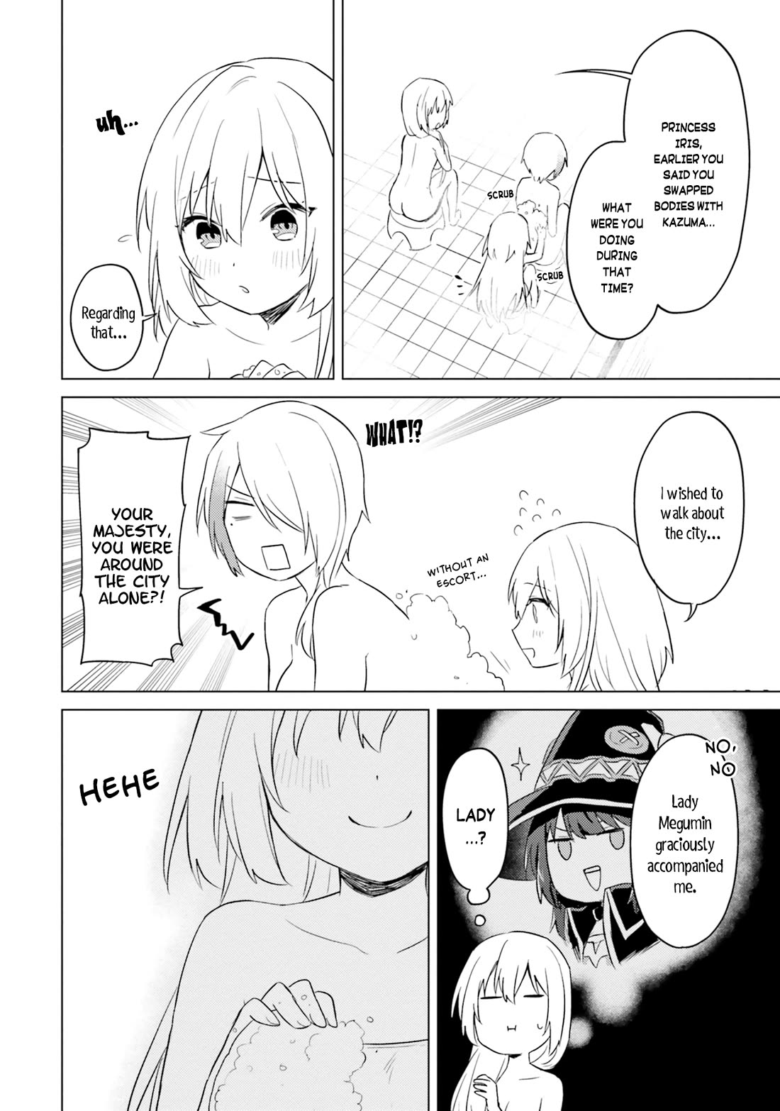 Kono Subarashii Sekai ni Nichijou wo! Chapter 32 page 12 - Chapter 32: Bathing in This Everyday Life! [END]