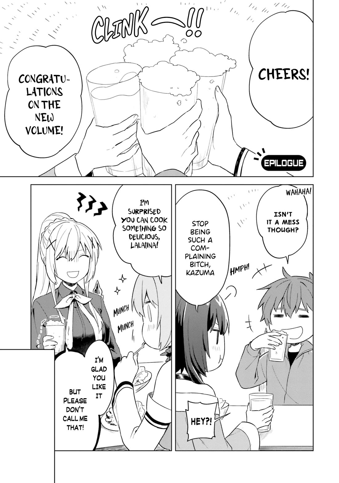 Kono Subarashii Sekai ni Nichijou wo! Chapter 32 page 21 - Chapter 32: Bathing in This Everyday Life! [END]
