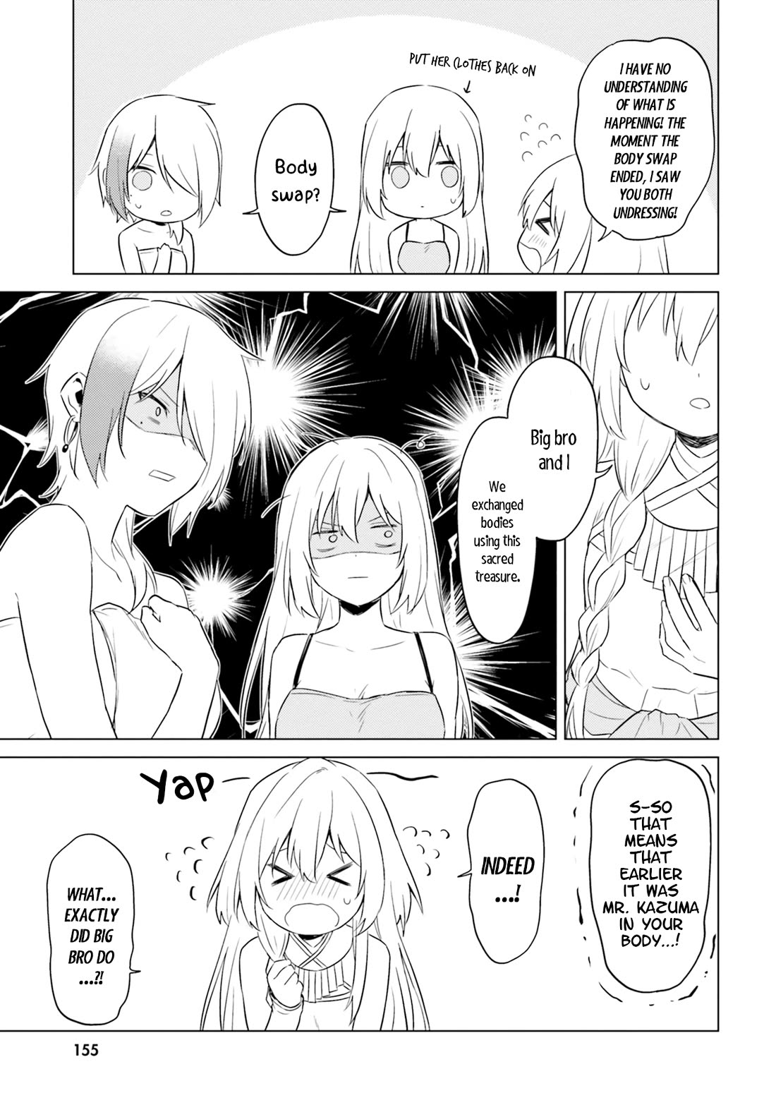 Kono Subarashii Sekai ni Nichijou wo! Chapter 32 page 5 - Chapter 32: Bathing in This Everyday Life! [END]