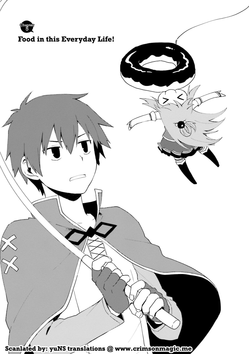 Kono Subarashii Sekai ni Nichijou wo! Chapter 5 page 1 - Chapter 5: Food In This Everyday Life!