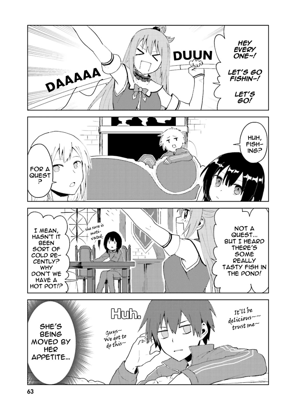 Kono Subarashii Sekai ni Nichijou wo! Chapter 5 page 3 - Chapter 5: Food In This Everyday Life!