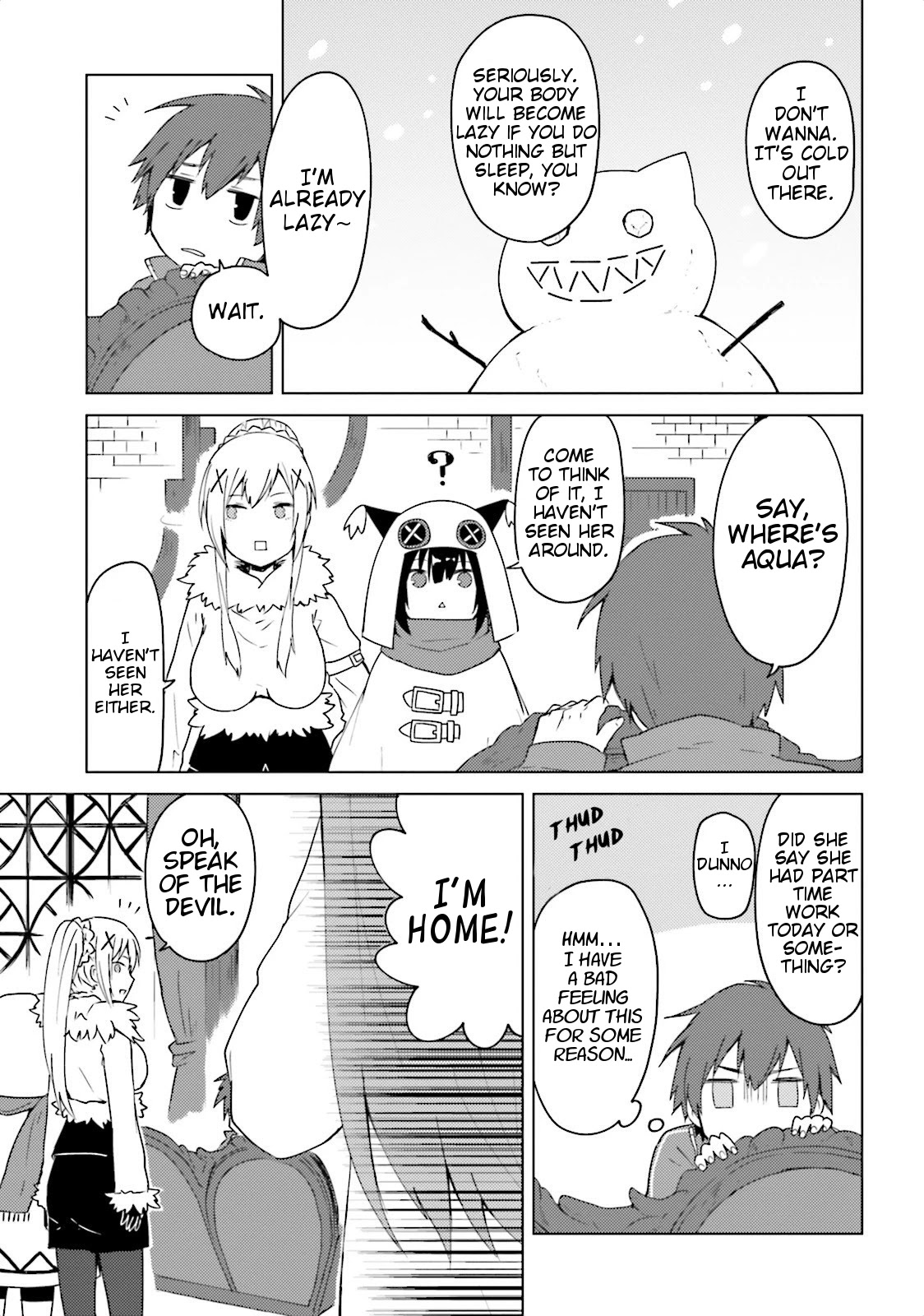 Kono Subarashii Sekai ni Nichijou wo! Chapter 6 page 5 - Chapter 6: Winter In This Everyday Life!