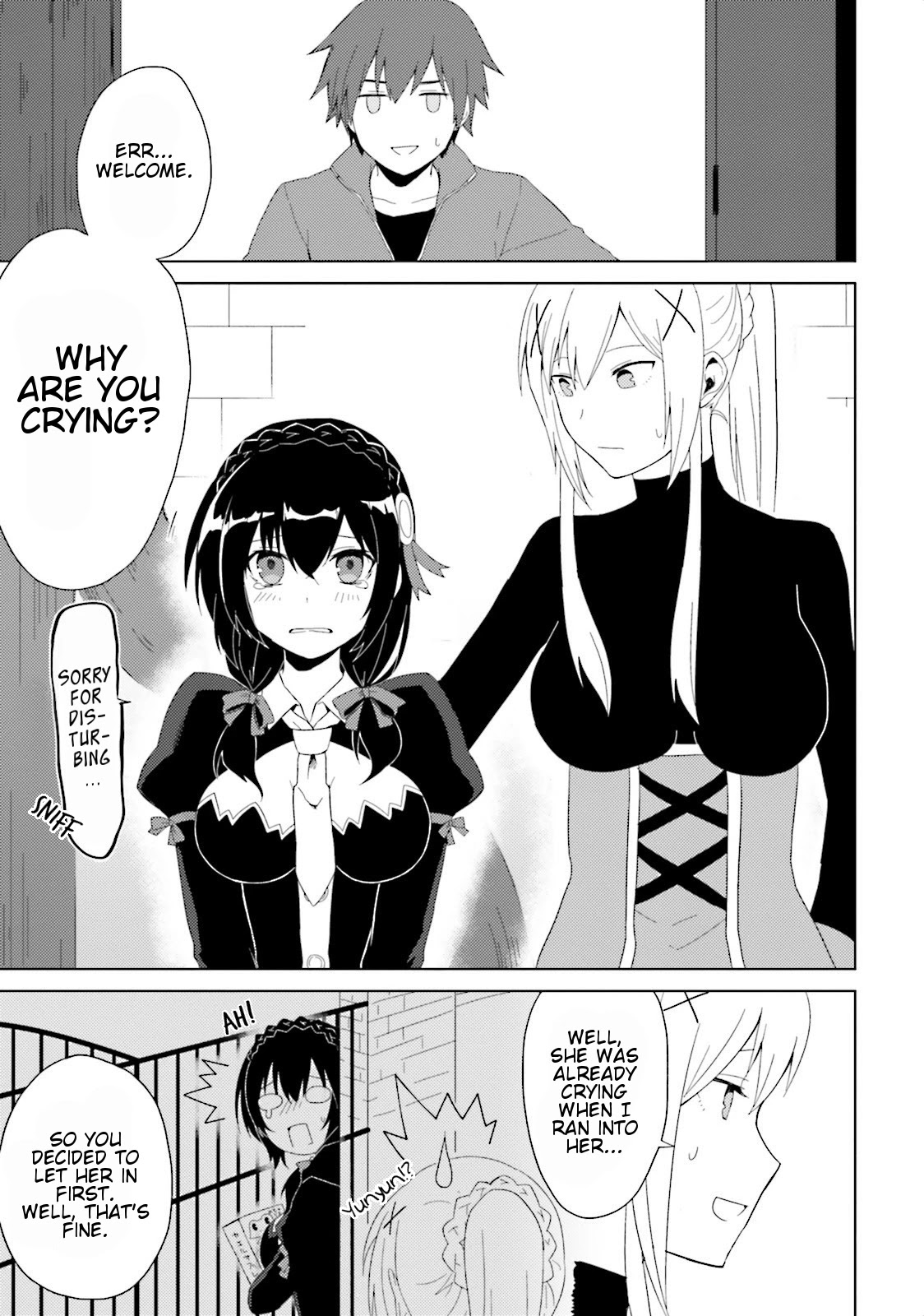 Kono Subarashii Sekai ni Nichijou wo! Chapter 8 page 1 - Chapter 8: A Showdown in This Everyday Life!