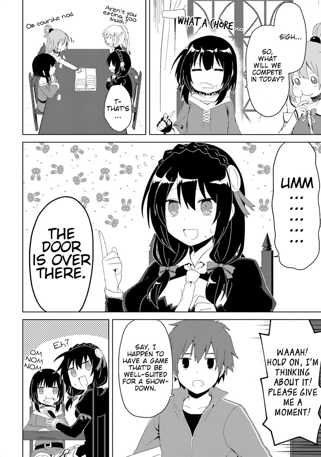 Kono Subarashii Sekai ni Nichijou wo! Chapter 8 page 6 - Chapter 8: A Showdown in This Everyday Life!