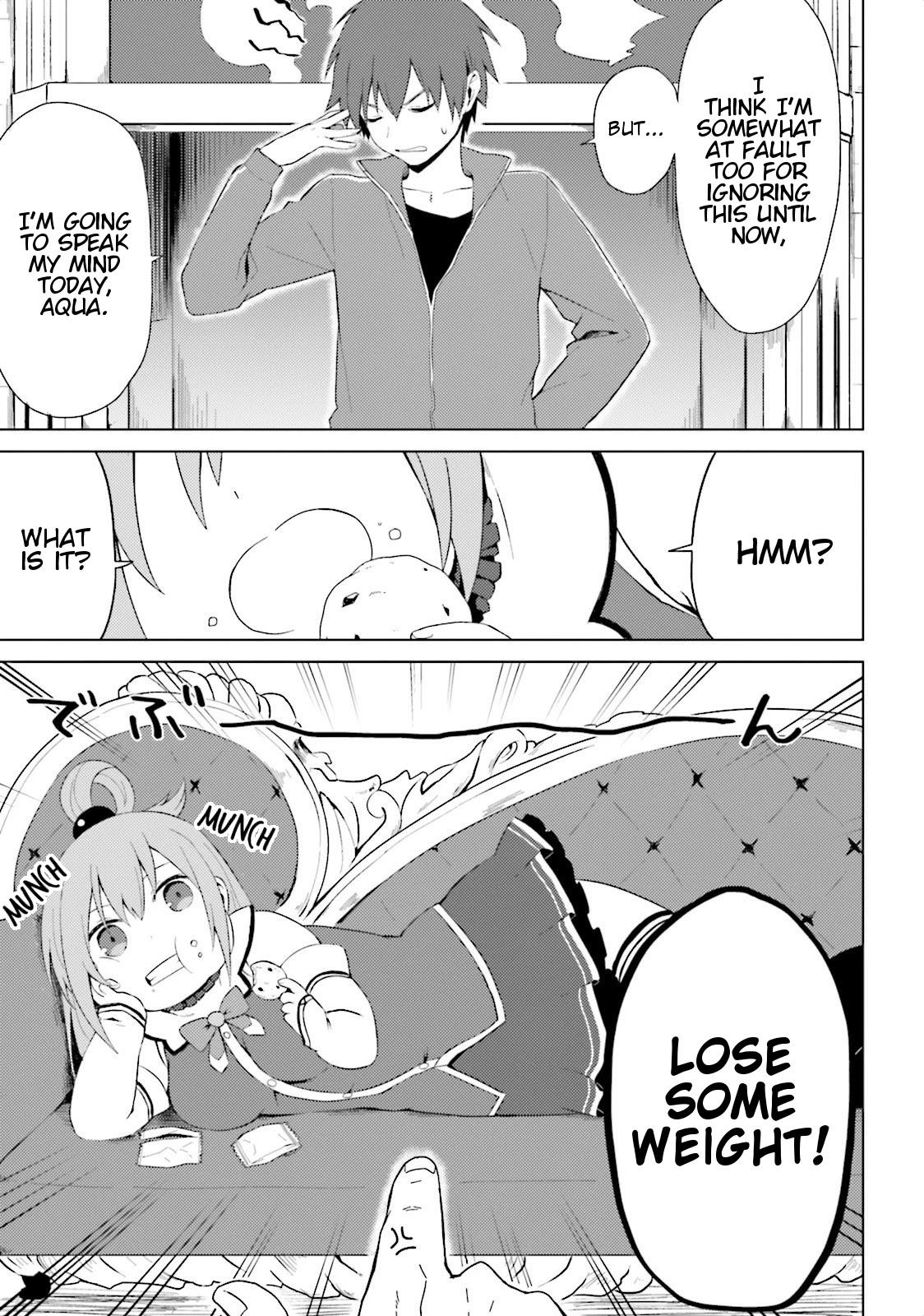 Kono Subarashii Sekai ni Nichijou wo! Chapter 9 page 1 - Chapter 9: Diet In This Everyday Life!