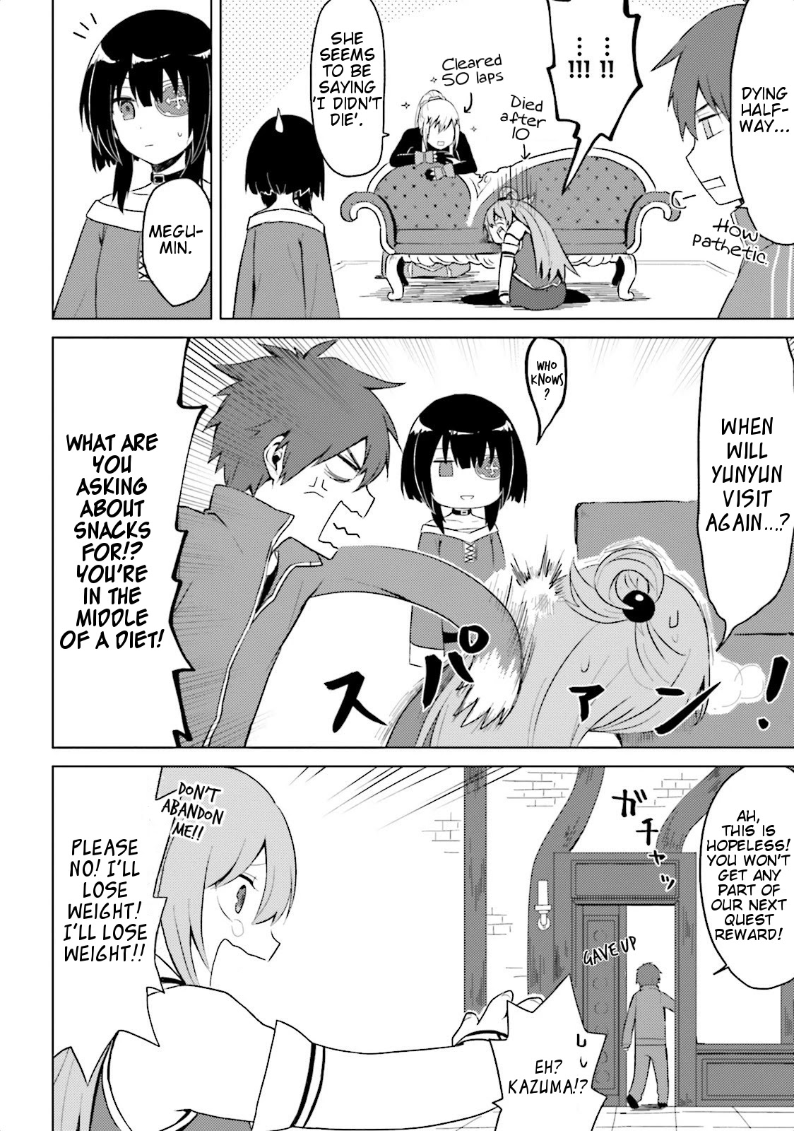 Kono Subarashii Sekai ni Nichijou wo! Chapter 9 page 10 - Chapter 9: Diet In This Everyday Life!