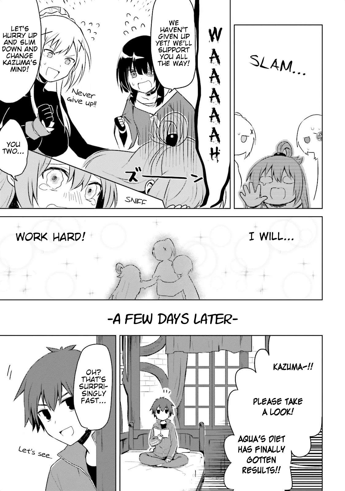 Kono Subarashii Sekai ni Nichijou wo! Chapter 9 page 11 - Chapter 9: Diet In This Everyday Life!