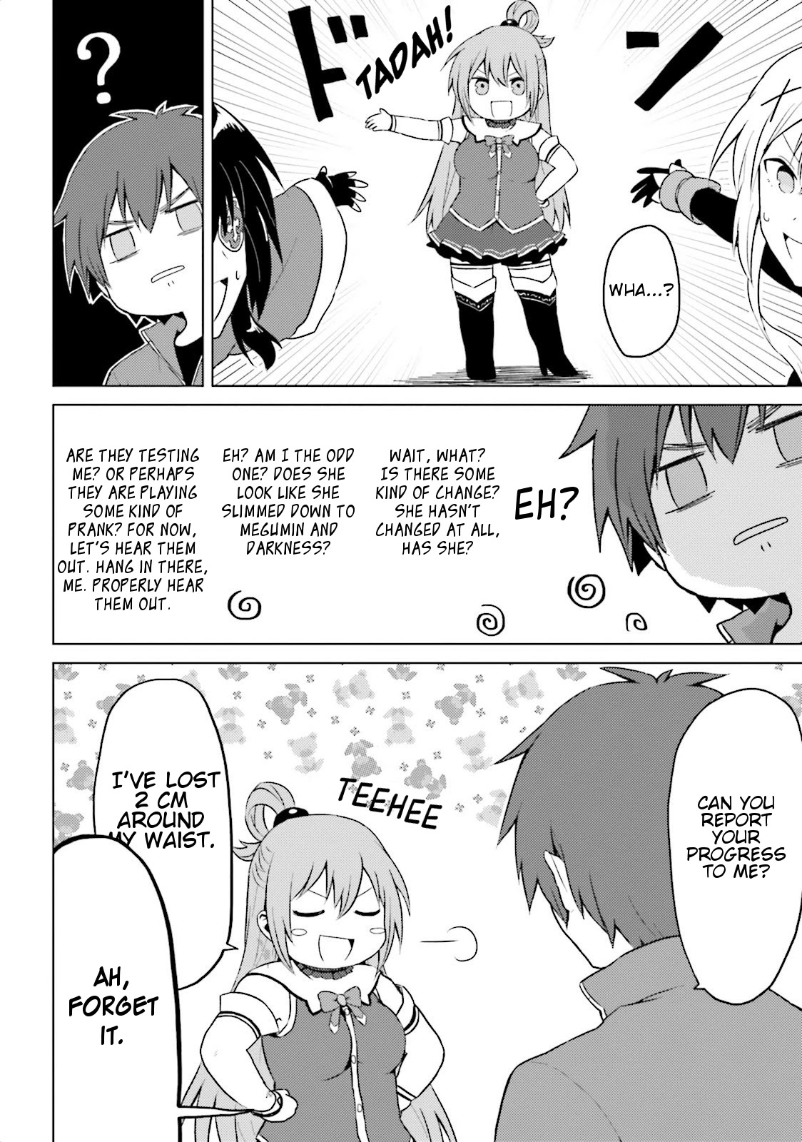Kono Subarashii Sekai ni Nichijou wo! Chapter 9 page 12 - Chapter 9: Diet In This Everyday Life!