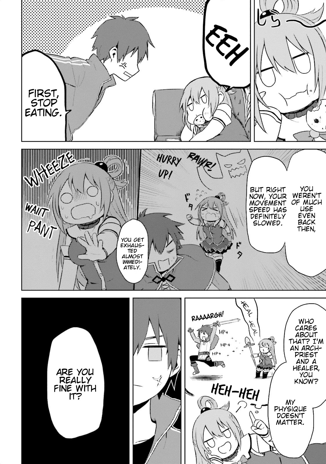Kono Subarashii Sekai ni Nichijou wo! Chapter 9 page 4 - Chapter 9: Diet In This Everyday Life!