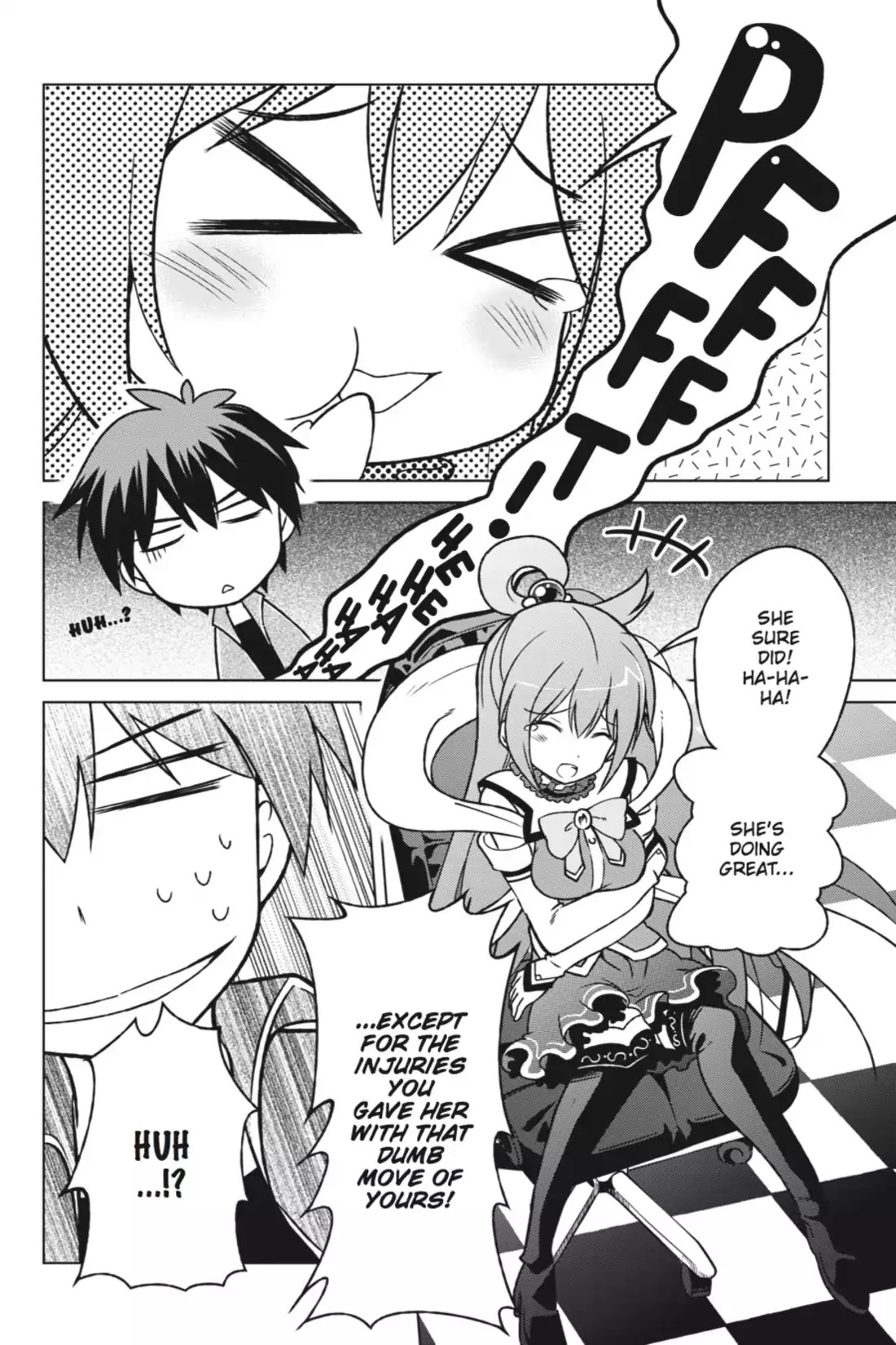 Kono Subarashii Sekai ni Shukufuku o! Chapter 1 page 12 - Chapter 1: May I Go to a New World with This Self-Proclaimed Goddess!