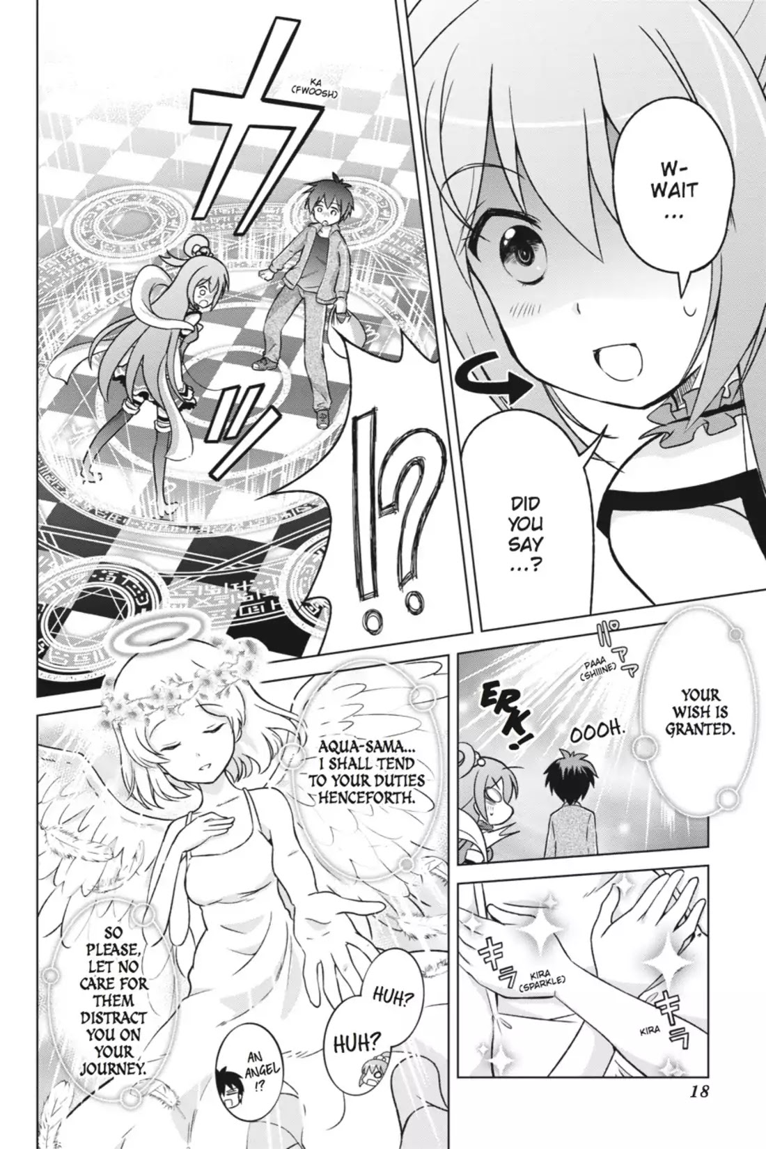 Kono Subarashii Sekai ni Shukufuku o! Chapter 1 page 18 - Chapter 1: May I Go to a New World with This Self-Proclaimed Goddess!