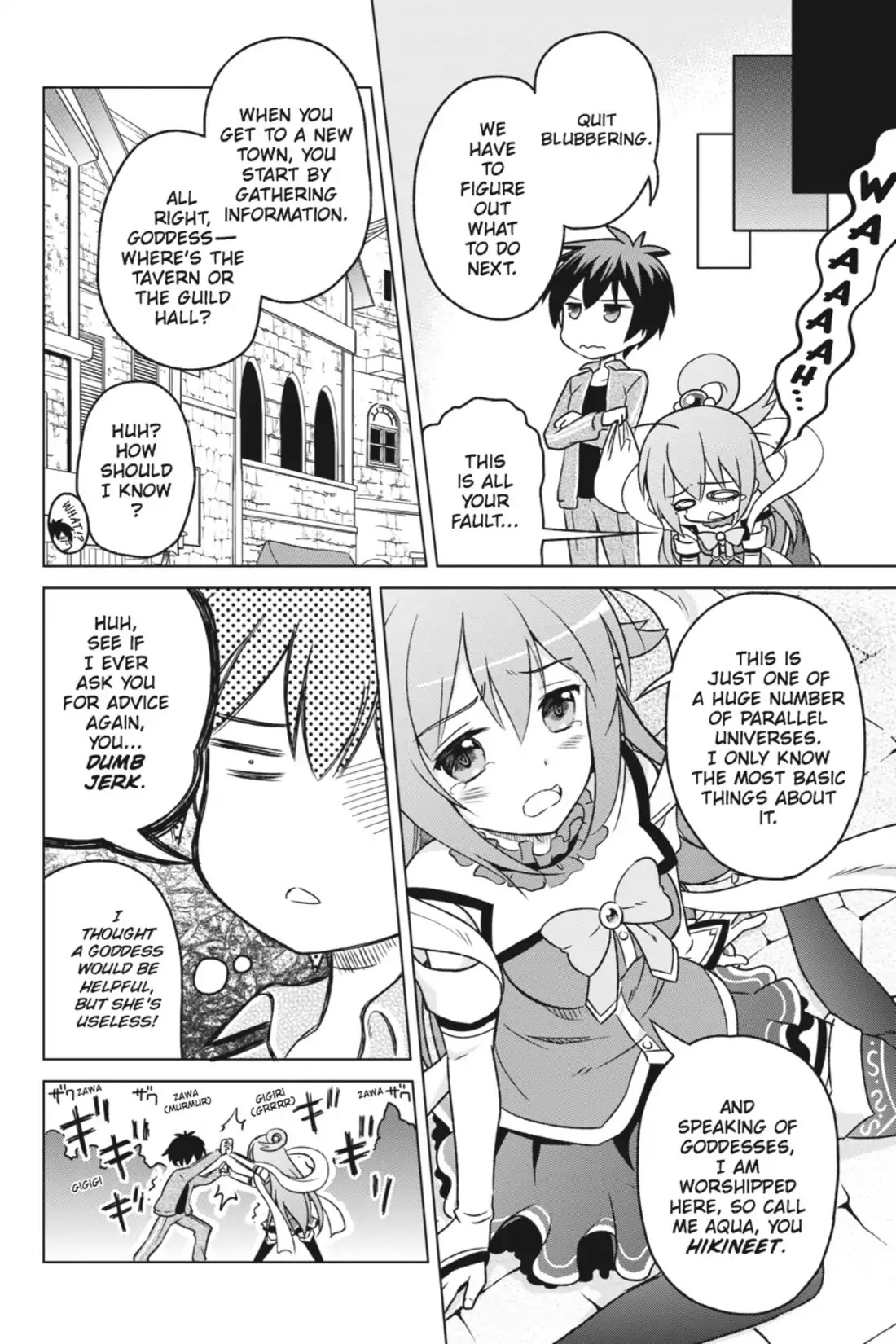 Kono Subarashii Sekai ni Shukufuku o! Chapter 1 page 20 - Chapter 1: May I Go to a New World with This Self-Proclaimed Goddess!