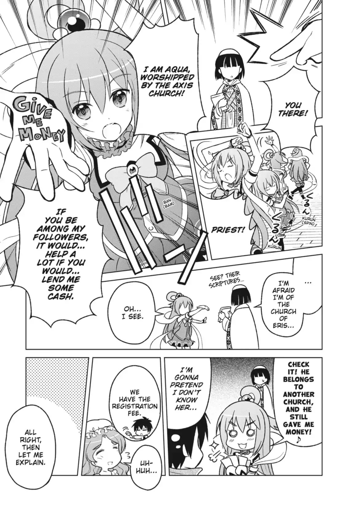 Kono Subarashii Sekai ni Shukufuku o! Chapter 1 page 23 - Chapter 1: May I Go to a New World with This Self-Proclaimed Goddess!