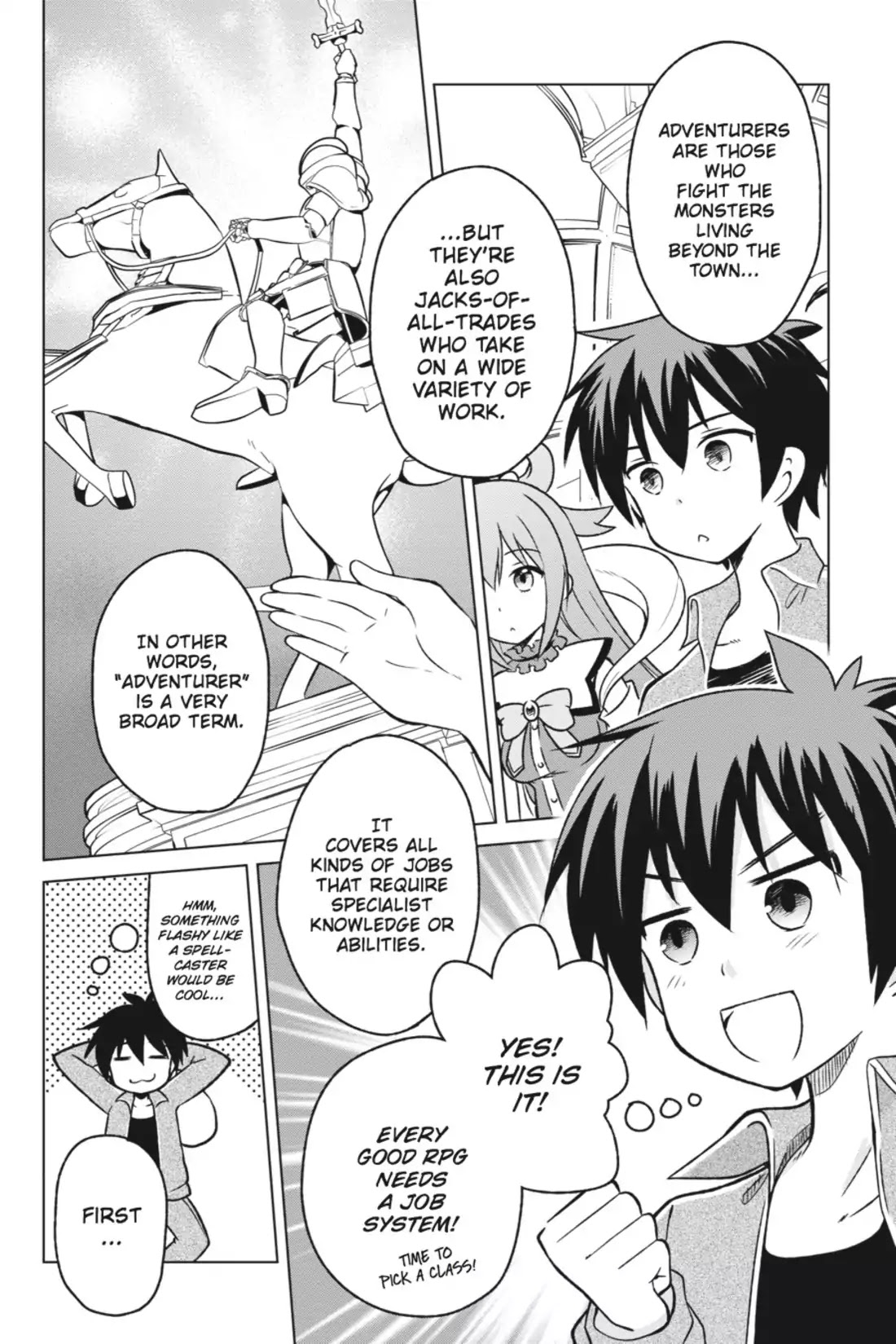 Kono Subarashii Sekai ni Shukufuku o! Chapter 1 page 24 - Chapter 1: May I Go to a New World with This Self-Proclaimed Goddess!
