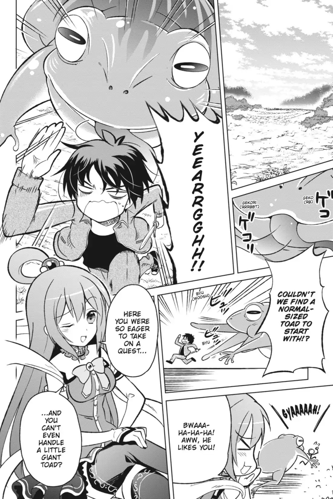 Kono Subarashii Sekai ni Shukufuku o! Chapter 1 page 28 - Chapter 1: May I Go to a New World with This Self-Proclaimed Goddess!
