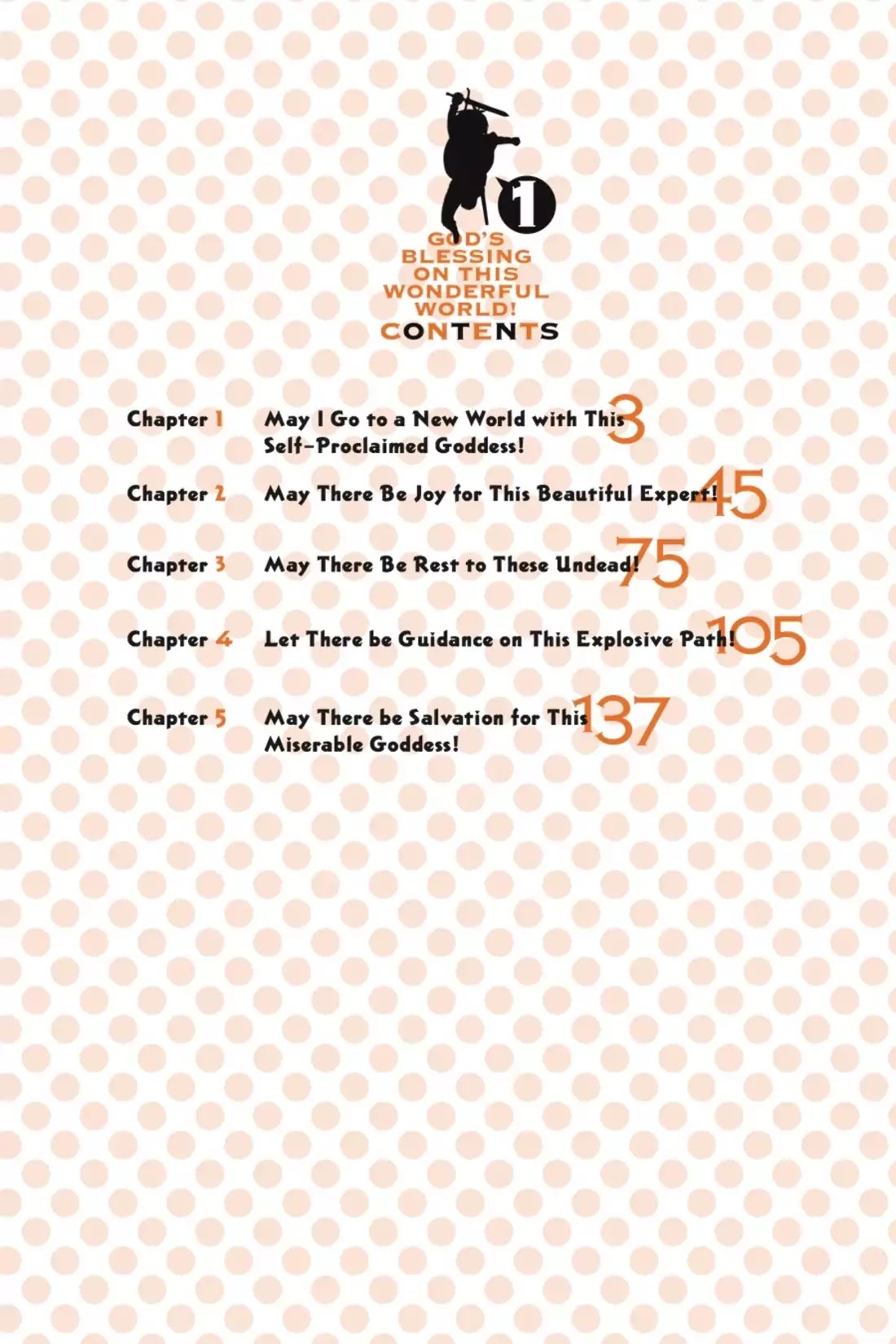 Kono Subarashii Sekai ni Shukufuku o! Chapter 1 page 3 - Chapter 1: May I Go to a New World with This Self-Proclaimed Goddess!
