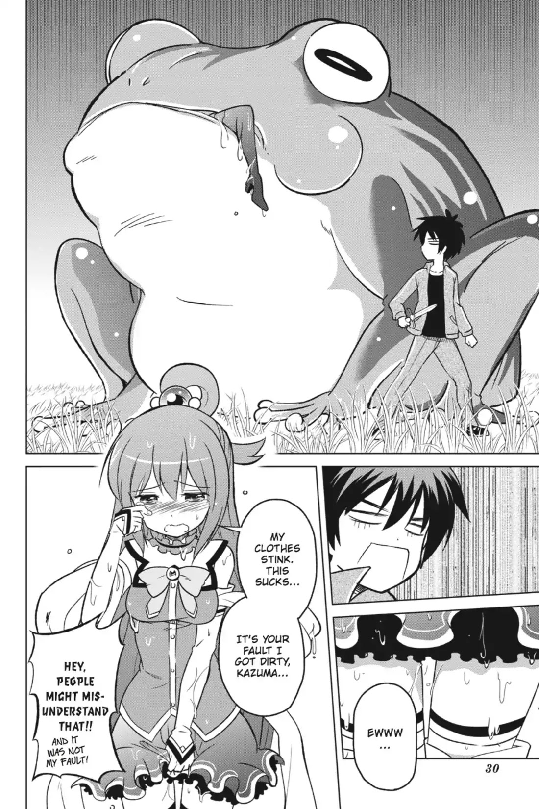 Kono Subarashii Sekai ni Shukufuku o! Chapter 1 page 30 - Chapter 1: May I Go to a New World with This Self-Proclaimed Goddess!