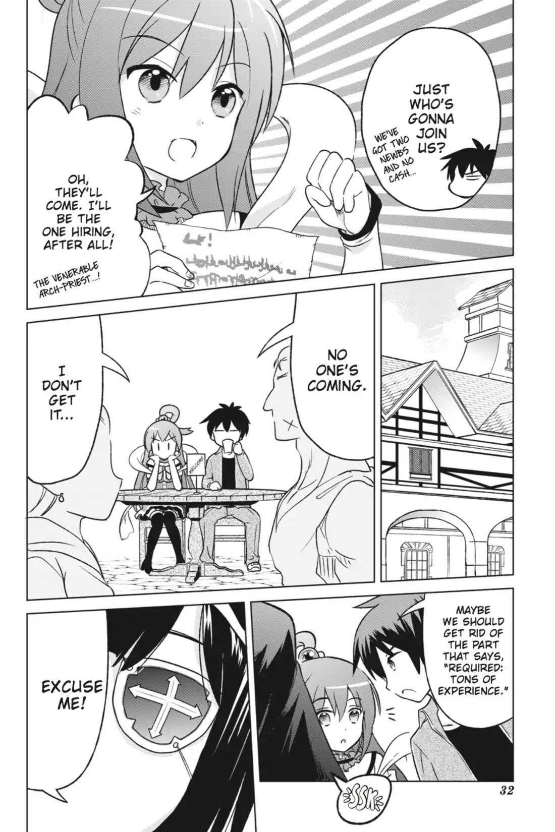 Kono Subarashii Sekai ni Shukufuku o! Chapter 1 page 32 - Chapter 1: May I Go to a New World with This Self-Proclaimed Goddess!