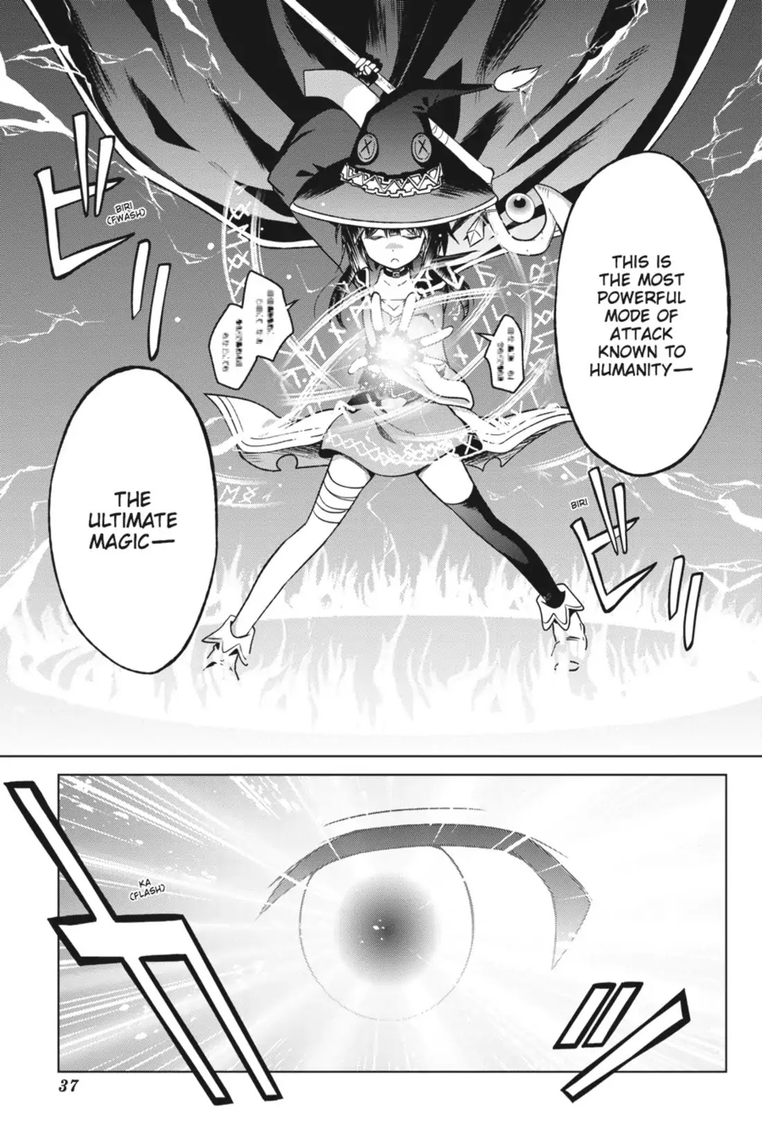 Kono Subarashii Sekai ni Shukufuku o! Chapter 1 page 37 - Chapter 1: May I Go to a New World with This Self-Proclaimed Goddess!