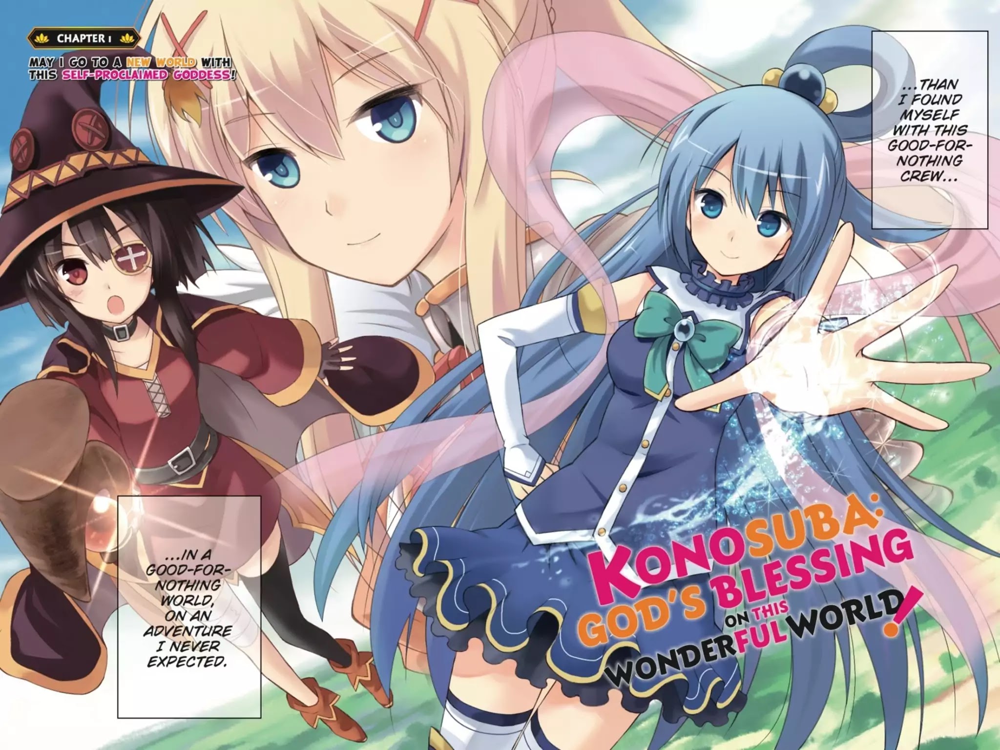 Kono Subarashii Sekai ni Shukufuku o! Chapter 1 page 5 - Chapter 1: May I Go to a New World with This Self-Proclaimed Goddess!