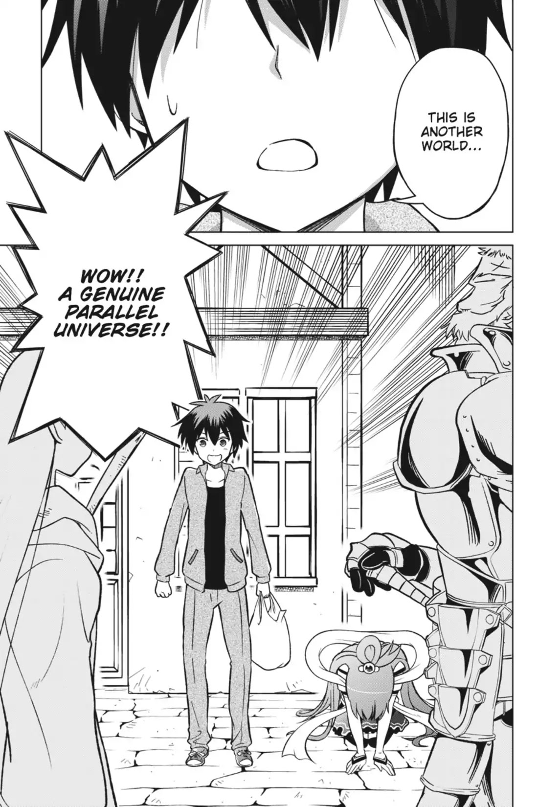 Kono Subarashii Sekai ni Shukufuku o! Chapter 1 page 7 - Chapter 1: May I Go to a New World with This Self-Proclaimed Goddess!